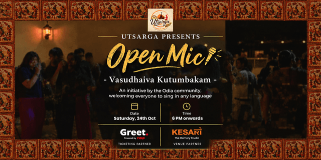 Utsarga Presents: Open Mic 