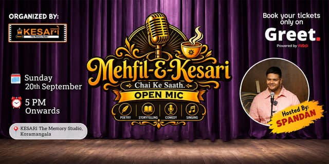 Mehfil-E-Kesari 8 Chai Ke Saath | Open Mic