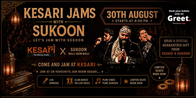 Kesari Jams with Sukoon 🧡