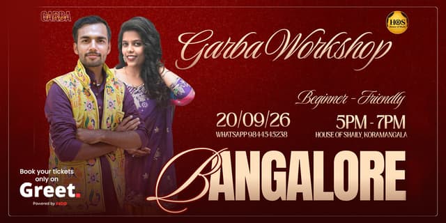 Garba Workshop – Bangalore