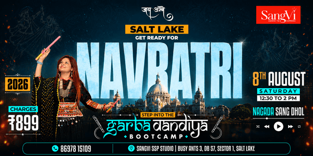 Navratri Garba Dandiya Bootcamp – Salt Lake 2026