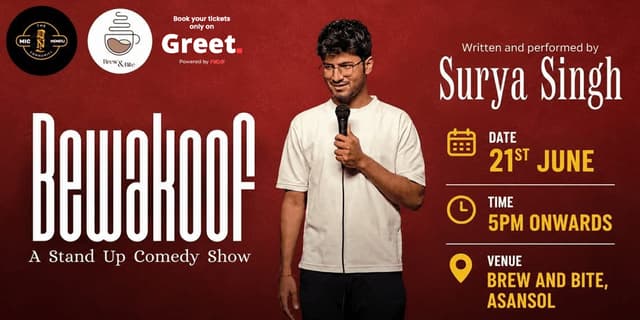 Bewakoof | A Stand Up Comedy Live Show | By Surya Singh