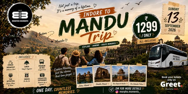 Indore to Mandu Trip