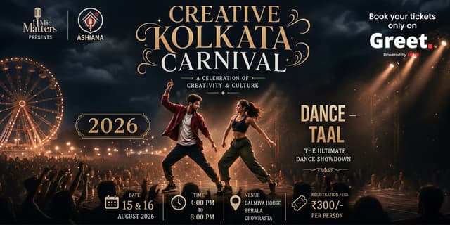 Mic Matters and ASHIANA present Creative Kolkata Carnival 2026 – Dance Taal