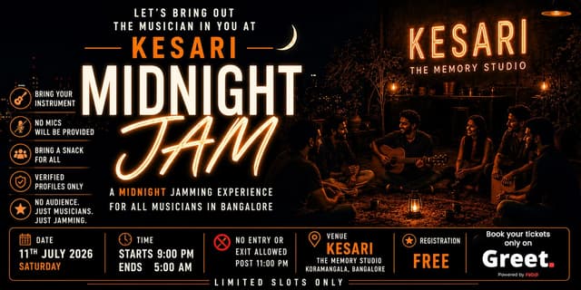Kesari Midnight Jam 2026