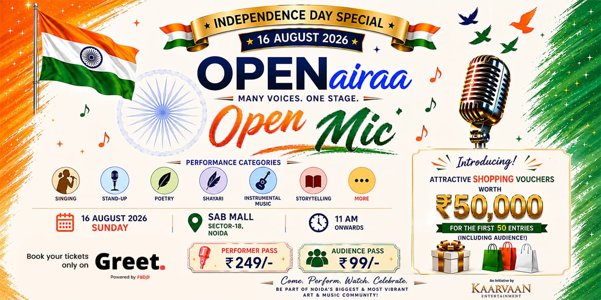 openairaa-open-mic-independence-day-special